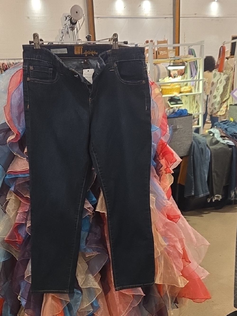 NYDJ Dark Blue Skinny Jeans